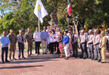Decenas asisten en Neyba a celebración de natalicio de Juan Pablo Duarte.