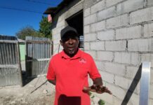 Frutero pide apoyo por daños causado por fuego a su vivienda en Neyba.