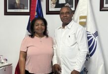 Gobernadora de San Juan recibe a Periodista Faustino Reyes Díaz y reitera apoyo a construcción camino vecinal Neyba-El Cercado.